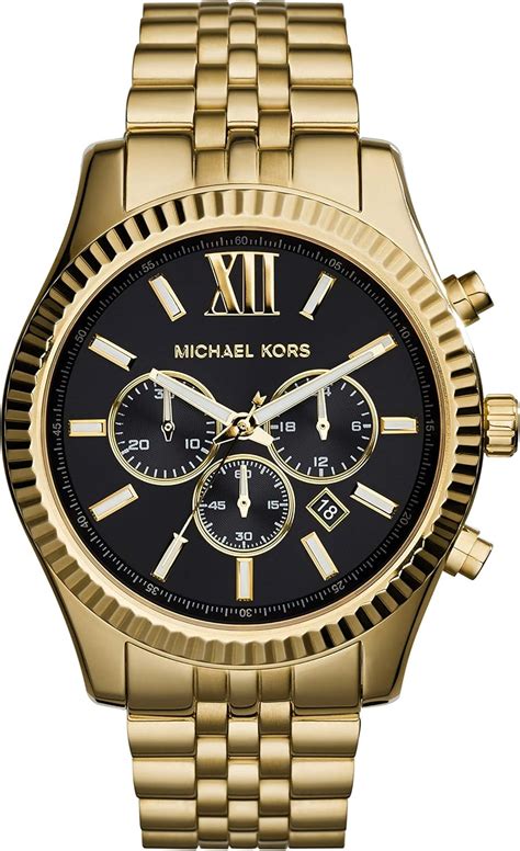 best michael kors watches men|Michael Kors men's watch black.